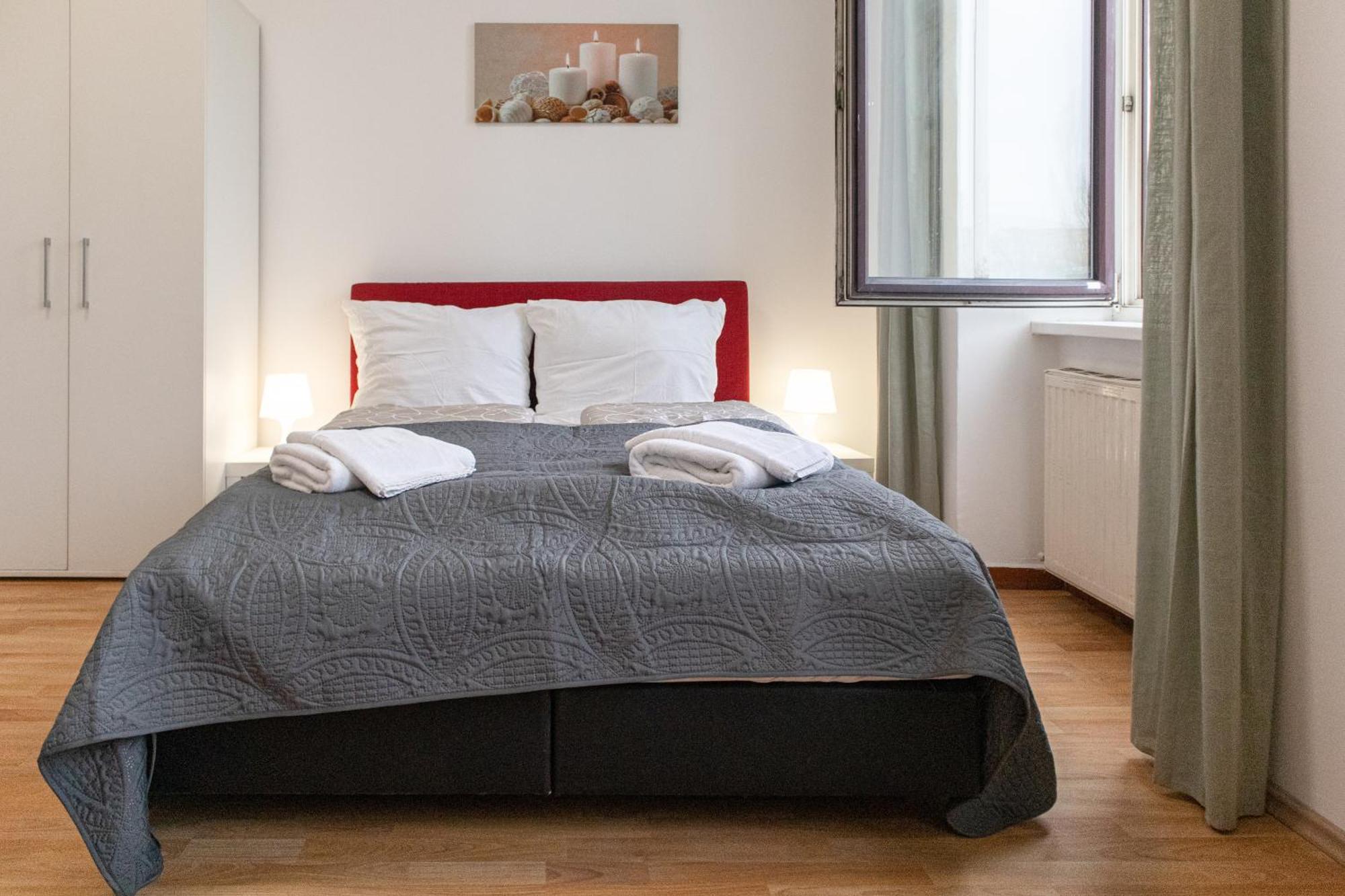 Homelike 2Br Apt. @Millenium Tower/Danube River Vienna Exterior photo