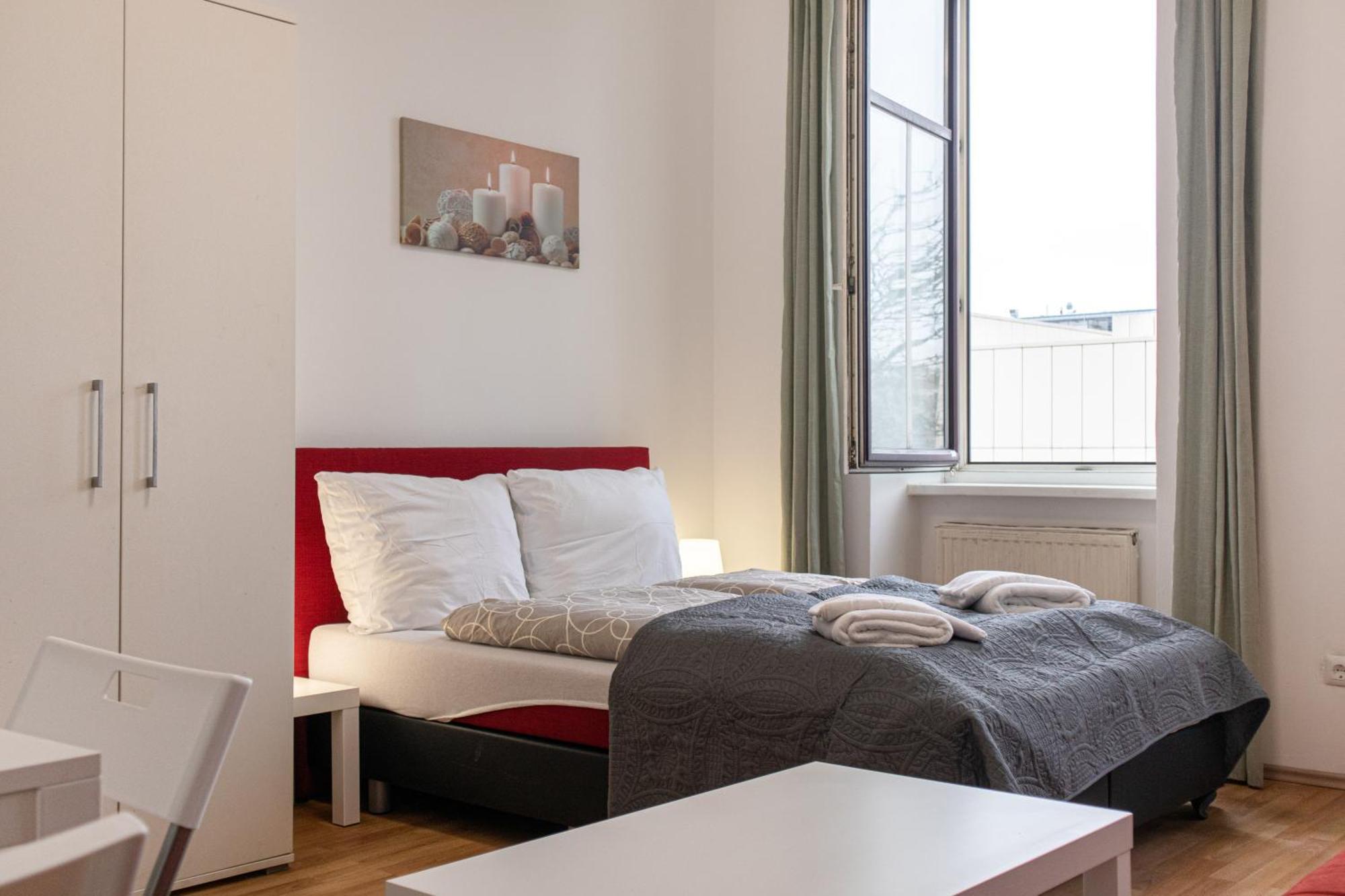 Homelike 2Br Apt. @Millenium Tower/Danube River Vienna Exterior photo